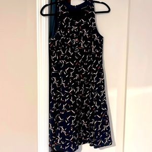 Banana Republic Navy Knee Length Dress, size 6